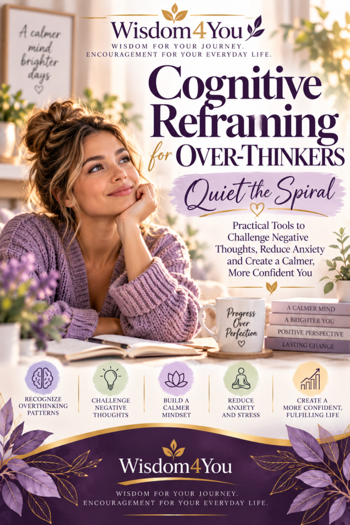 Cognitive Reframing for Over-Thinkers: Quiet the Spiral
