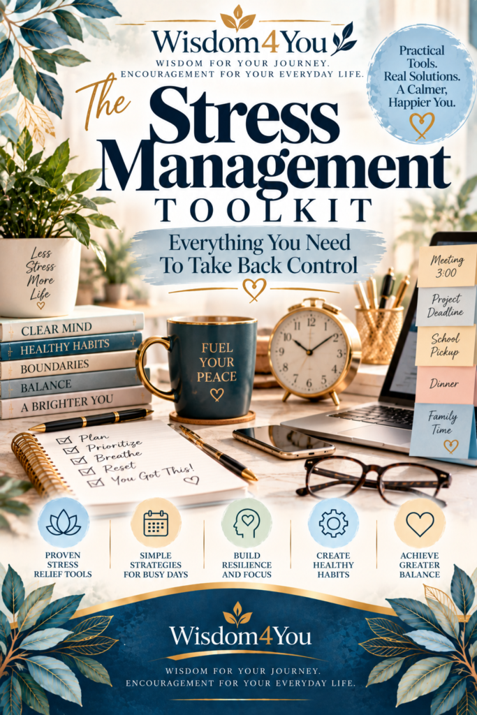 The Stress Management Toolkit: Everything You Need To Take Back Control