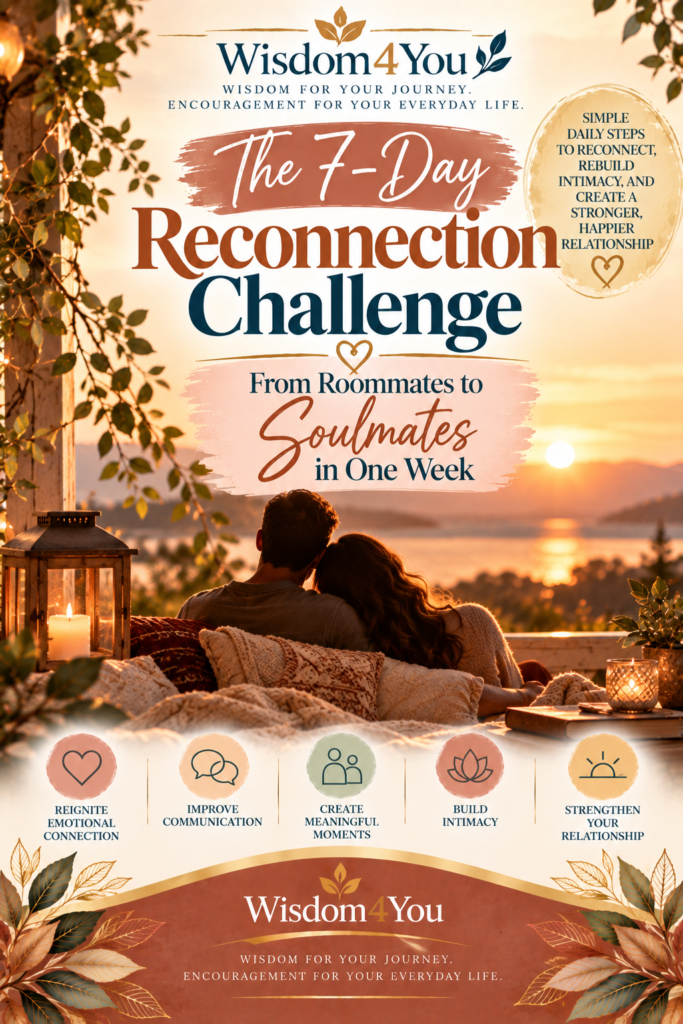 The 7-Day Reconnection Challenge: From Roommates to Soulmates in One Week